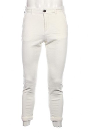 Pantaloni raiați de bărbați Lindbergh, Mărime S, Culoare Alb, Preț 184,21 Lei