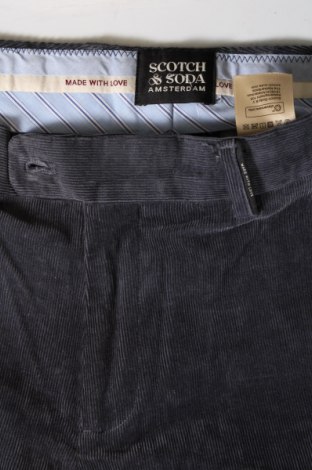 Pantaloni raiați de bărbați Scotch & Soda, Mărime L, Culoare Albastru, Preț 301,97 Lei