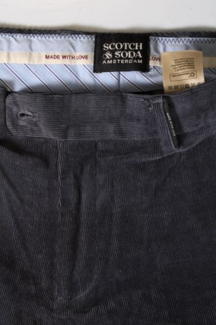 Ανδρικό κοτλέ παντελόνι Scotch & Soda, Μέγεθος L, Χρώμα Μπλέ, Τιμή 52,58 €