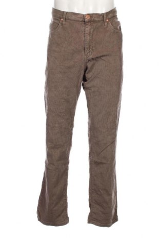Ανδρικό κοτλέ παντελόνι Wrangler, Μέγεθος XXL, Χρώμα Καφέ, Τιμή 46,90 €