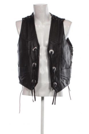 Herrenweste Hard Leather Stuff, Größe L, Farbe Schwarz, Preis € 37,58