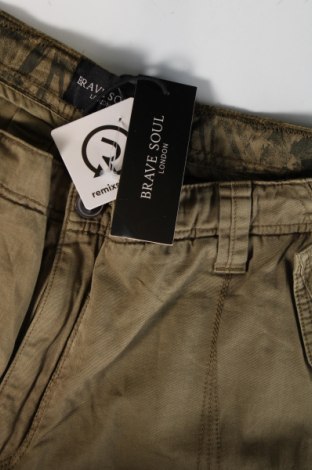 Pantaloni scurți de bărbați Brave Soul, Mărime XXL, Culoare Maro, Preț 203,95 Lei