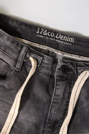 Мъжки къс панталон 17 & Co., Размер S, Цвят Сив, Цена 40,00 лв.