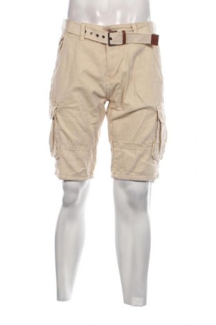 Ανδρικό κοντό παντελόνι Indicode, Μέγεθος L, Χρώμα  Μπέζ, Τιμή 17,58 €