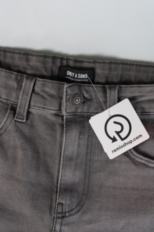 Мъжки къс панталон Only & Sons, Размер M, Цвят Сив, Цена 20,00 лв.