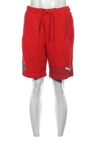 Ανδρικό κοντό παντελόνι PUMA, Μέγεθος L, Χρώμα Κόκκινο, Τιμή 19,98 €