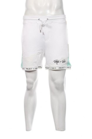 Ανδρικό κοντό παντελόνι Project X Paris, Μέγεθος S, Χρώμα Λευκό, Τιμή 12,78 €