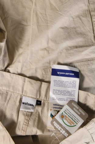 Herren Shorts Watson's, Größe L, Farbe Beige, Preis 43,14 €