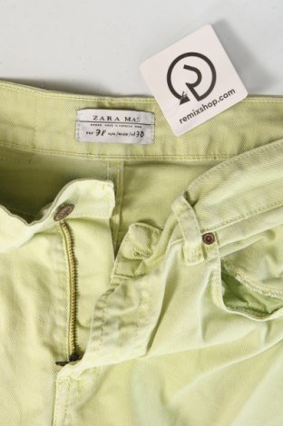Ανδρικό κοντό παντελόνι Zara Man, Μέγεθος S, Χρώμα Πράσινο, Τιμή 20,00 €