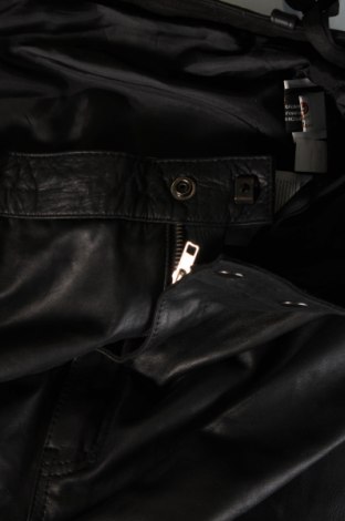 Ανδρικό δερμάτινο παντελόνι, Μέγεθος 3XL, Χρώμα Μαύρο, Τιμή 66,19 €