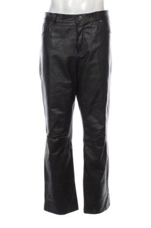 Ανδρικό δερμάτινο παντελόνι, Μέγεθος XL, Χρώμα Μαύρο, Τιμή 66,19 €