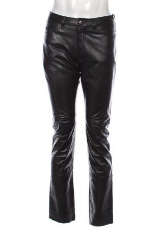 Pánské kožené kalhoty  SERGE PARIENTE, Velikost L, Barva Černá, Cena  6 928,00 Kč