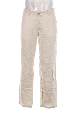 Ανδρικό παντελόνι, Μέγεθος L, Χρώμα Εκρού, Τιμή 6,28 €