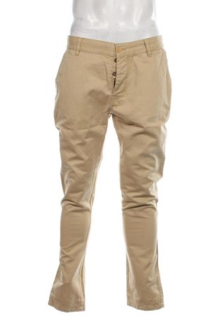 Мъжки панталон Bershka, Размер L, Цвят Бежов, Цена 15,67 лв.