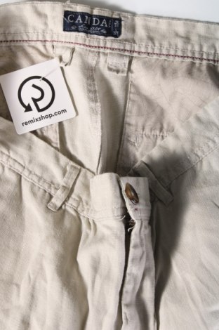 Мъжки панталон Canda, Размер XL, Цвят Екрю, Цена 29,00 лв.