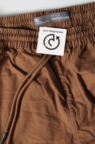 Мъжки панталон Denim Co., Размер XL, Цвят Кафяв, Цена 29,00 лв.