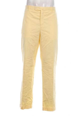 Pantaloni de bărbați Hackett, Mărime XL, Culoare Galben, Preț 173,68 Lei