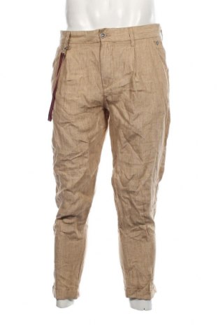 Pantaloni de bărbați Jack & Jones, Mărime M, Culoare Bej, Preț 146,55 Lei
