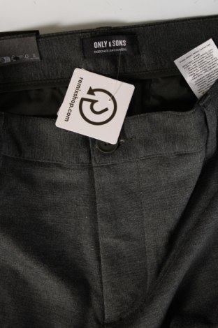 Pantaloni de bărbați Only & Sons, Mărime L, Culoare Verde, Preț 54,48 Lei