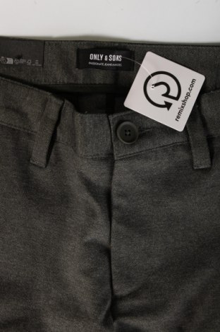 Мъжки панталон Only & Sons, Размер S, Цвят Зелен, Цена 16,56 лв.
