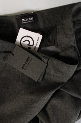 Ανδρικό παντελόνι Only & Sons, Μέγεθος M, Χρώμα Πράσινο, Τιμή 8,77 €