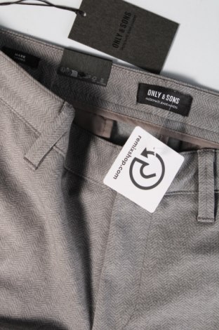 Herrenhose Only & Sons, Größe M, Farbe Grau, Preis 9,99 €