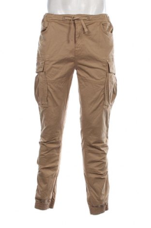 Мъжки панталон Schott, Размер M, Цвят Бежов, Цена 102,00 лв.