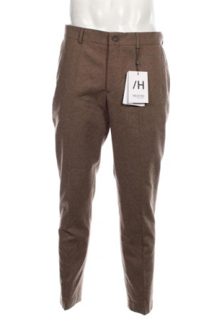 Pantaloni de bărbați Selected Homme, Mărime L, Culoare Maro, Preț 195,39 Lei