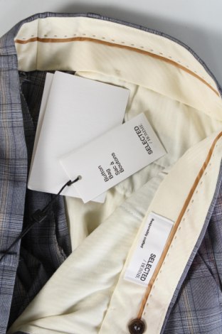 Pantaloni de bărbați Selected Homme, Mărime XL, Culoare Albastru, Preț 355,26 Lei