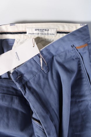 Pantaloni de bărbați Springfield, Mărime M, Culoare Albastru, Preț 122,37 Lei