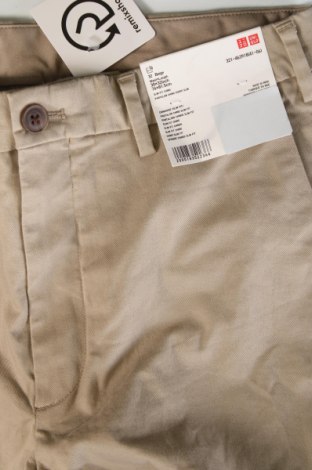 Мъжки панталон Uniqlo, Размер S, Цвят Бежов, Цена 65,69 лв.
