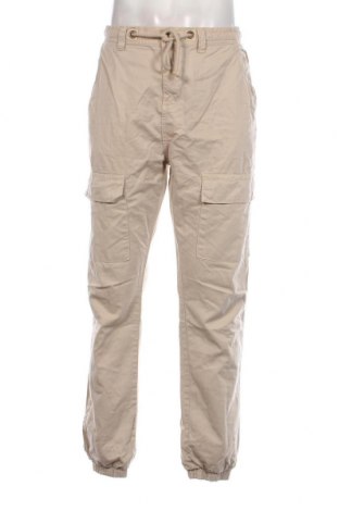 Pantaloni de bărbați Urban Classics, Mărime XXL, Culoare Bej, Preț 253,29 Lei