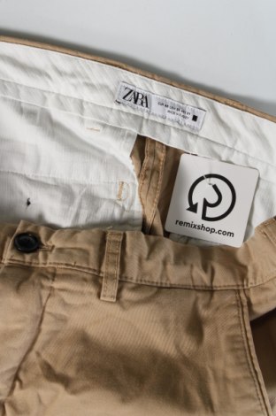 Pánske nohavice  Zara, Veľkosť M, Farba Béžová, Cena  15,31 €