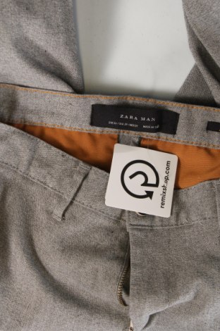 Pantaloni de bărbați Zara Man, Mărime S, Culoare Gri, Preț 31,99 Lei