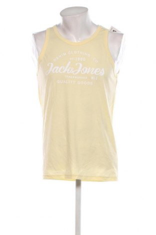 Ανδρικό αμάνικο  Jack & Jones, Μέγεθος L, Χρώμα Κίτρινο, Τιμή 9,36 €