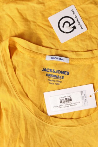 Ανδρικό αμάνικο  Originals By Jack & Jones, Μέγεθος L, Χρώμα Κίτρινο, Τιμή 15,98 €