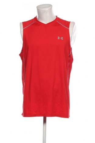 Ανδρικό αμάνικο  Under Armour, Μέγεθος XXL, Χρώμα Κόκκινο, Τιμή 15,03 €