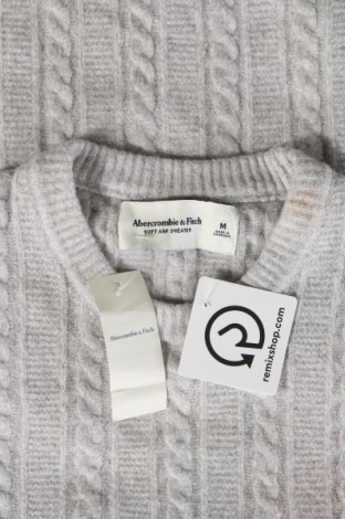 Мъжки пуловер Abercrombie & Fitch, Размер M, Цвят Сив, Цена 91,00 лв.