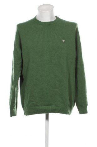 Ανδρικό πουλόβερ Basefield, Μέγεθος XXL, Χρώμα Πράσινο, Τιμή 13,04 €