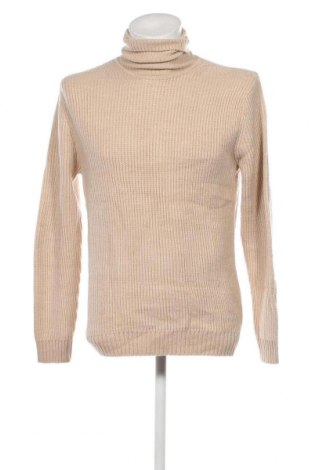 Мъжки пуловер Bershka, Размер M, Цвят Екрю, Цена 15,66 лв.