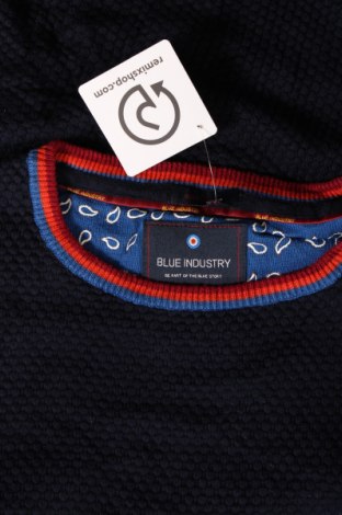 Pulover de bărbați Blue Industry, Mărime L, Culoare Albastru, Preț 300,00 Lei