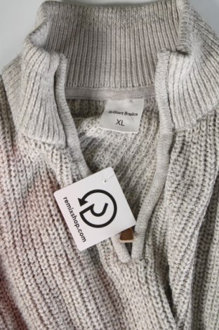 Pánsky sveter  Brilliant, Veľkosť XL, Farba Sivá, Cena  10,19 €