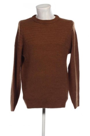 Мъжки пуловер C&A, Размер L, Цвят Кафяв, Цена 17,98 лв.
