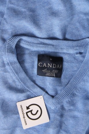 Herrenpullover Canda, Größe M, Farbe Blau, Preis 8,07 €