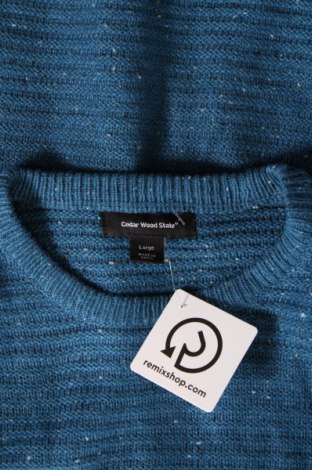 Мъжки пуловер CedarWood State, Размер L, Цвят Син, Цена 16,24 лв.