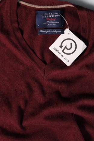 Herrenpullover Charles Tyrwhitt, Größe M, Farbe Rot, Preis € 40,98