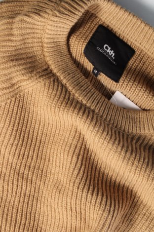 Herrenpullover Clockhouse, Größe M, Farbe Beige, Preis 11,50 €