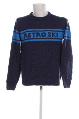 Herrenpullover Crafted, Größe M, Farbe Blau, Preis 7,49 €