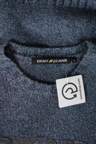 Мъжки пуловер DKNY Jeans, Размер M, Цвят Син, Цена 91,20 лв.