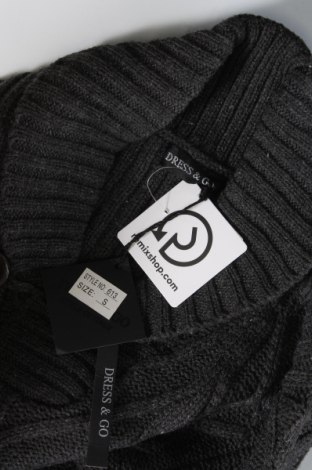 Ανδρικό πουλόβερ Dress & Go, Μέγεθος S, Χρώμα Γκρί, Τιμή 24,33 €